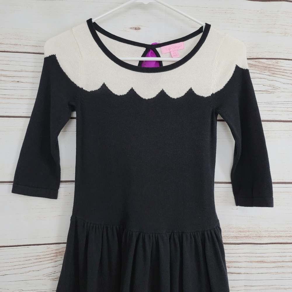 Lilly Pulitzer | Faux Collar Sweater Dress - Picture 3 of 8
